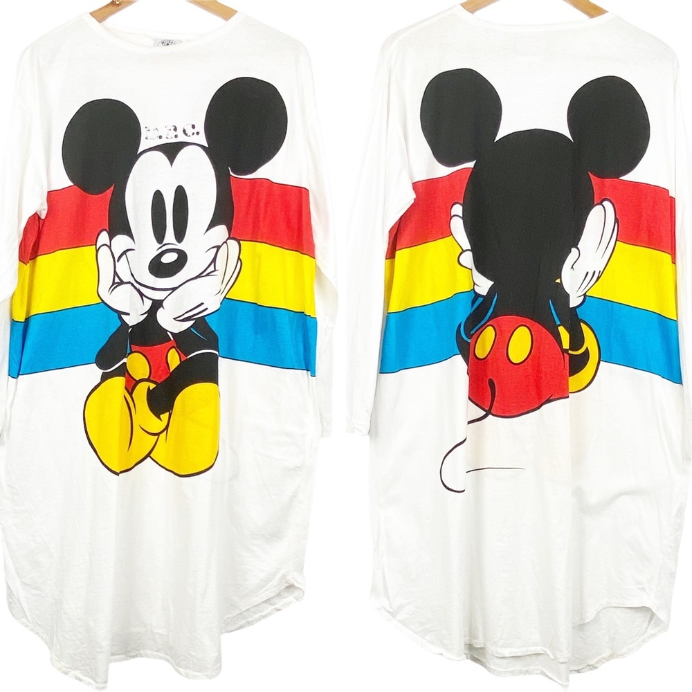 VINTAGE | DISNEY & CO. | VTG Mickey Sleep Shirt OS